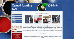 Desktop Screenshot of conradpainting.net
